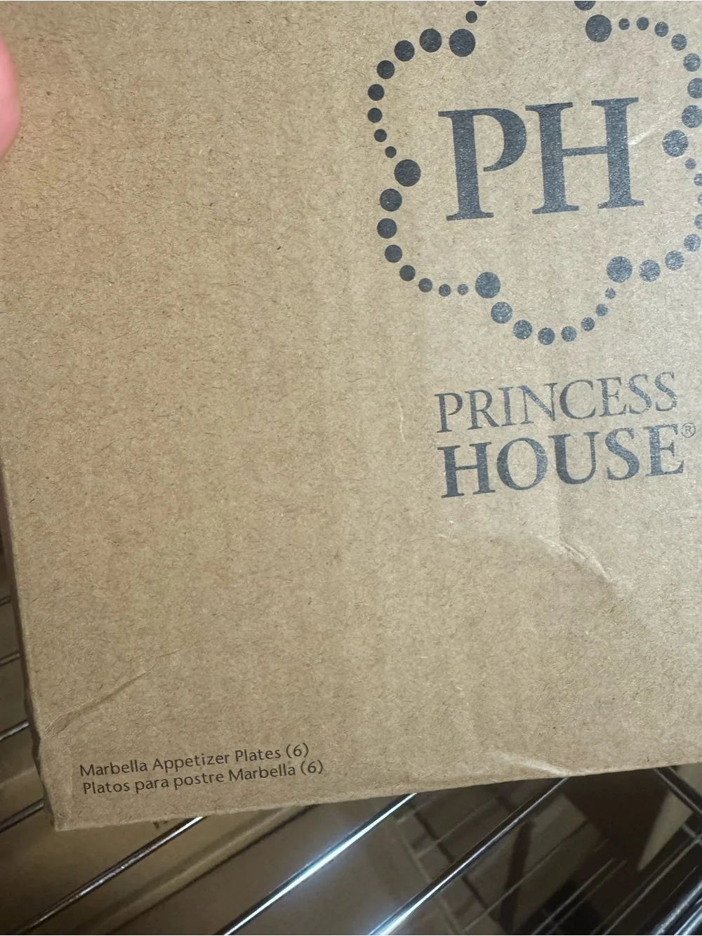 Princess House Cream Scalloped Ceramic Dinner Plate